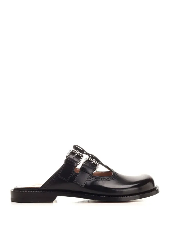 Mary Jane Mules Scarpe Basse Black made by Loewe