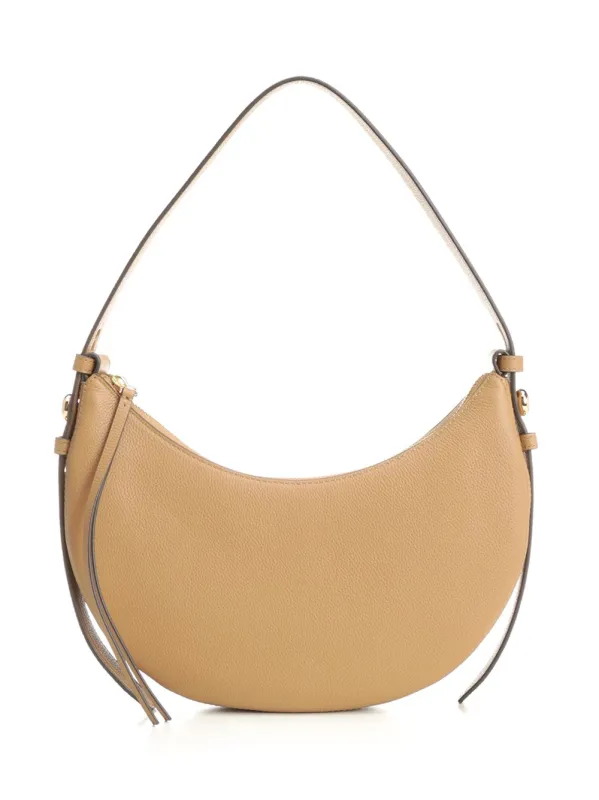 Romy Half Moon Bag Shoulder Bags Brown made by Wanan Luxury