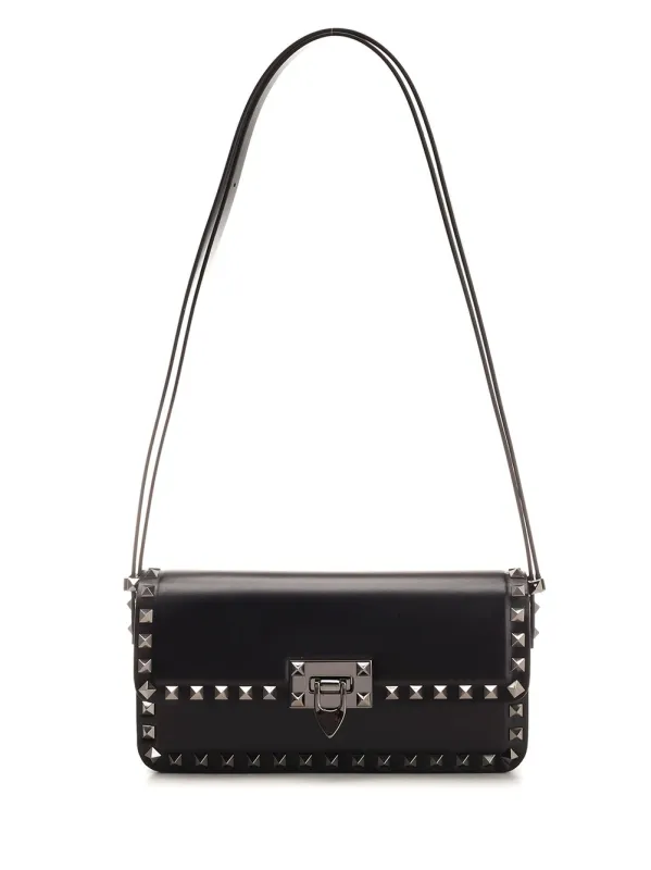 Rockstud23 Shoulder Bags Black sold by Wanan Luxury