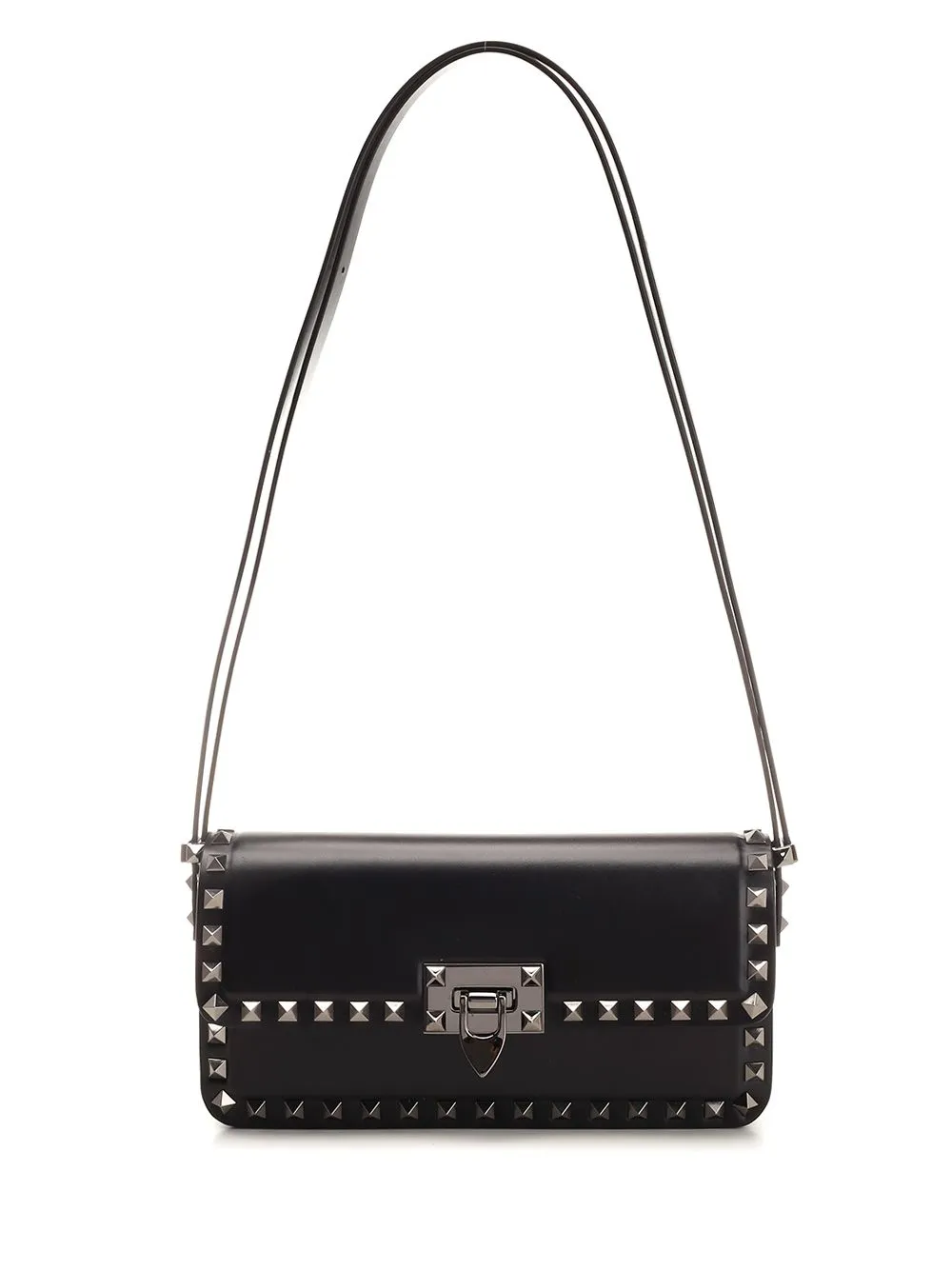 Rockstud23 Shoulder Bags Black sold by Wanan Luxury