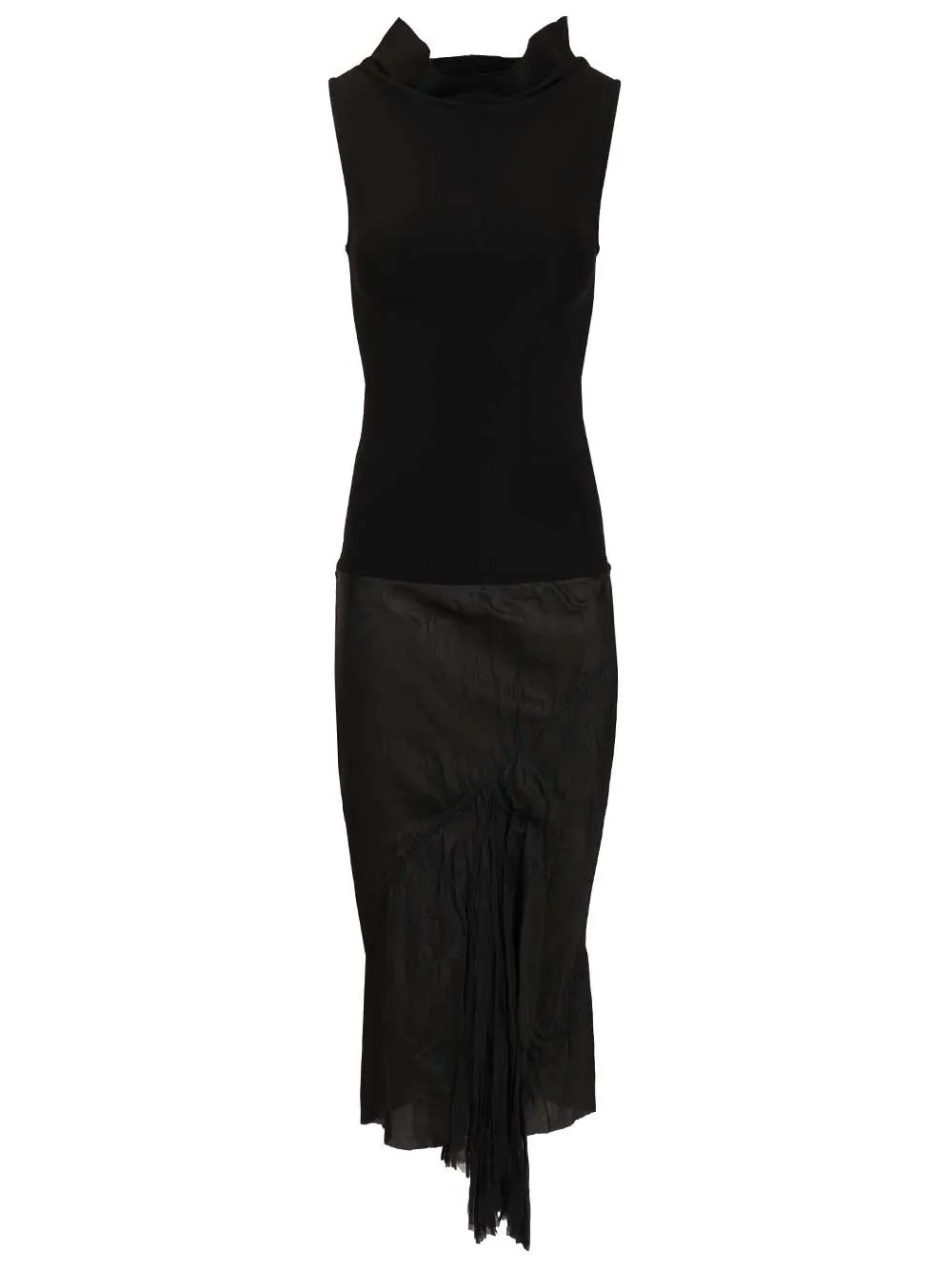 Sliced Dress Dresses Black sold by Wanan Luxury