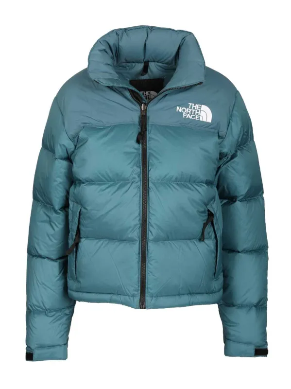 1996 Nuptse Retro Jacket Coats Light Blue made by The North Face