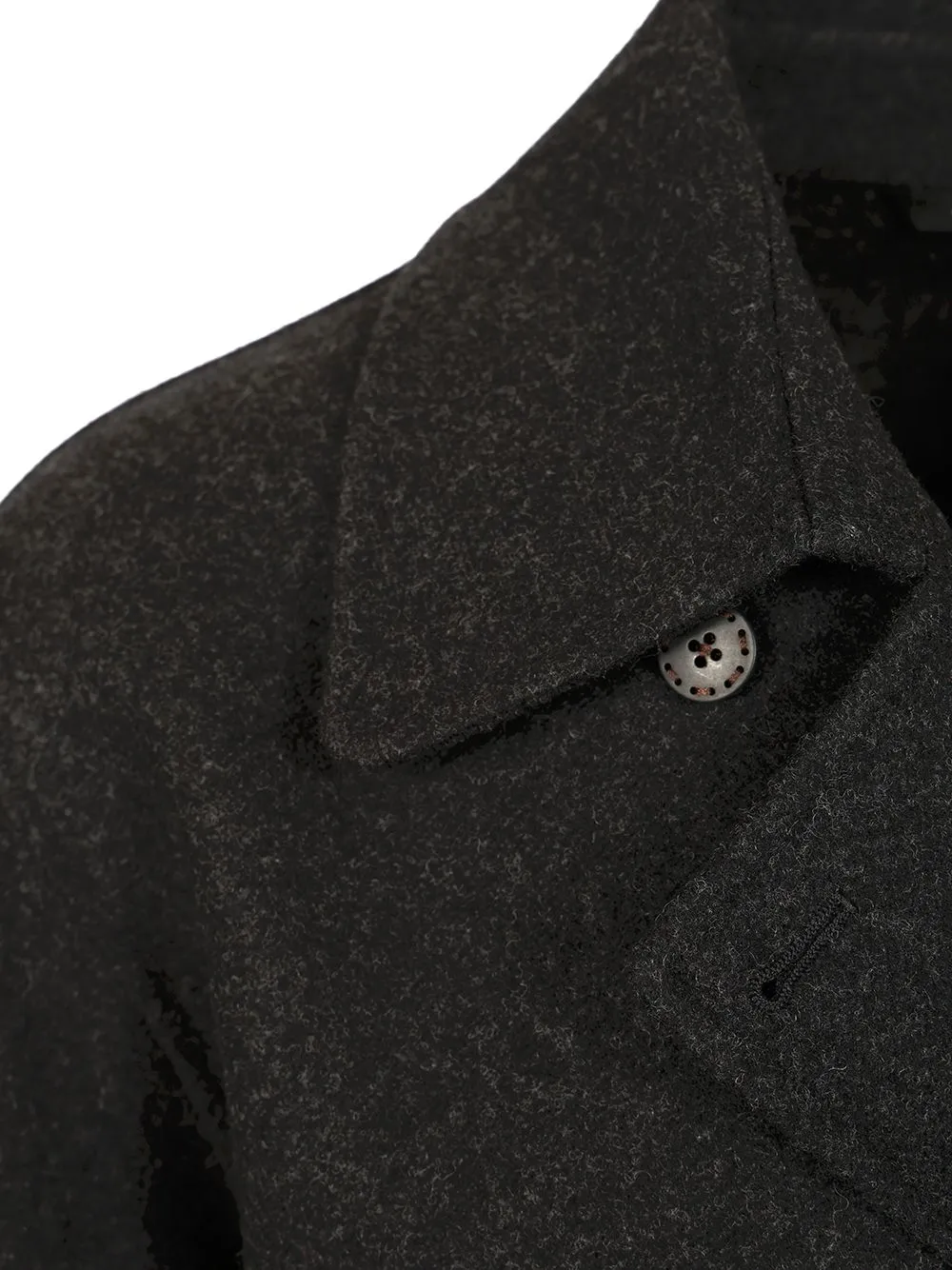 Wool Pea Coat Coats Grey sold by Wanan Luxury product image thumbnail 4