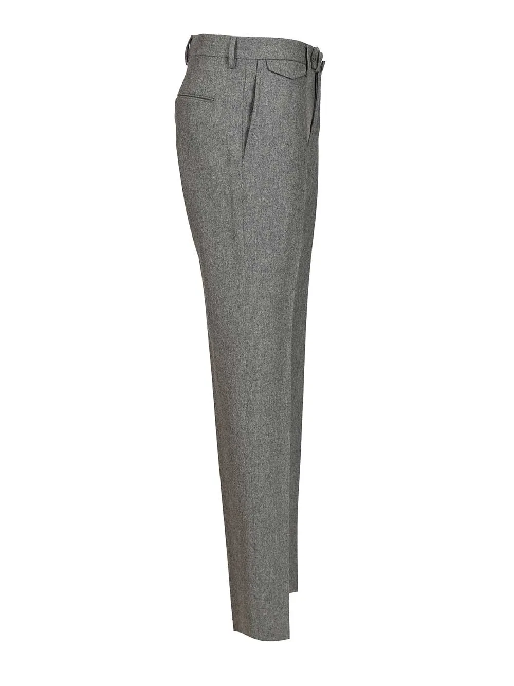 Flannel Trousers Grey sold by Wanan Luxury product image thumbnail 3