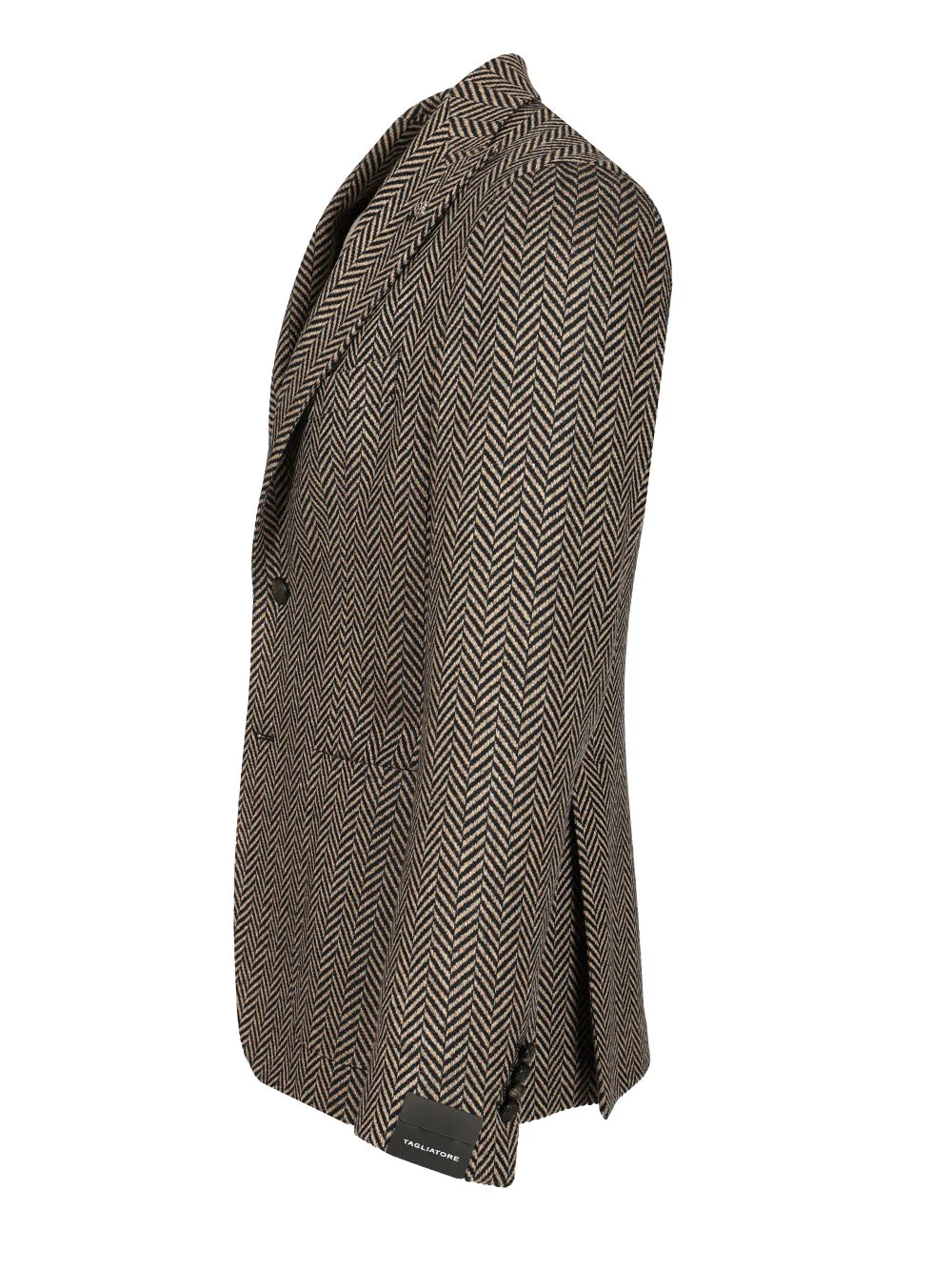 Blazer In Wool And Cashmere Jackets Beige sold by Wanan Luxury product image thumbnail 3