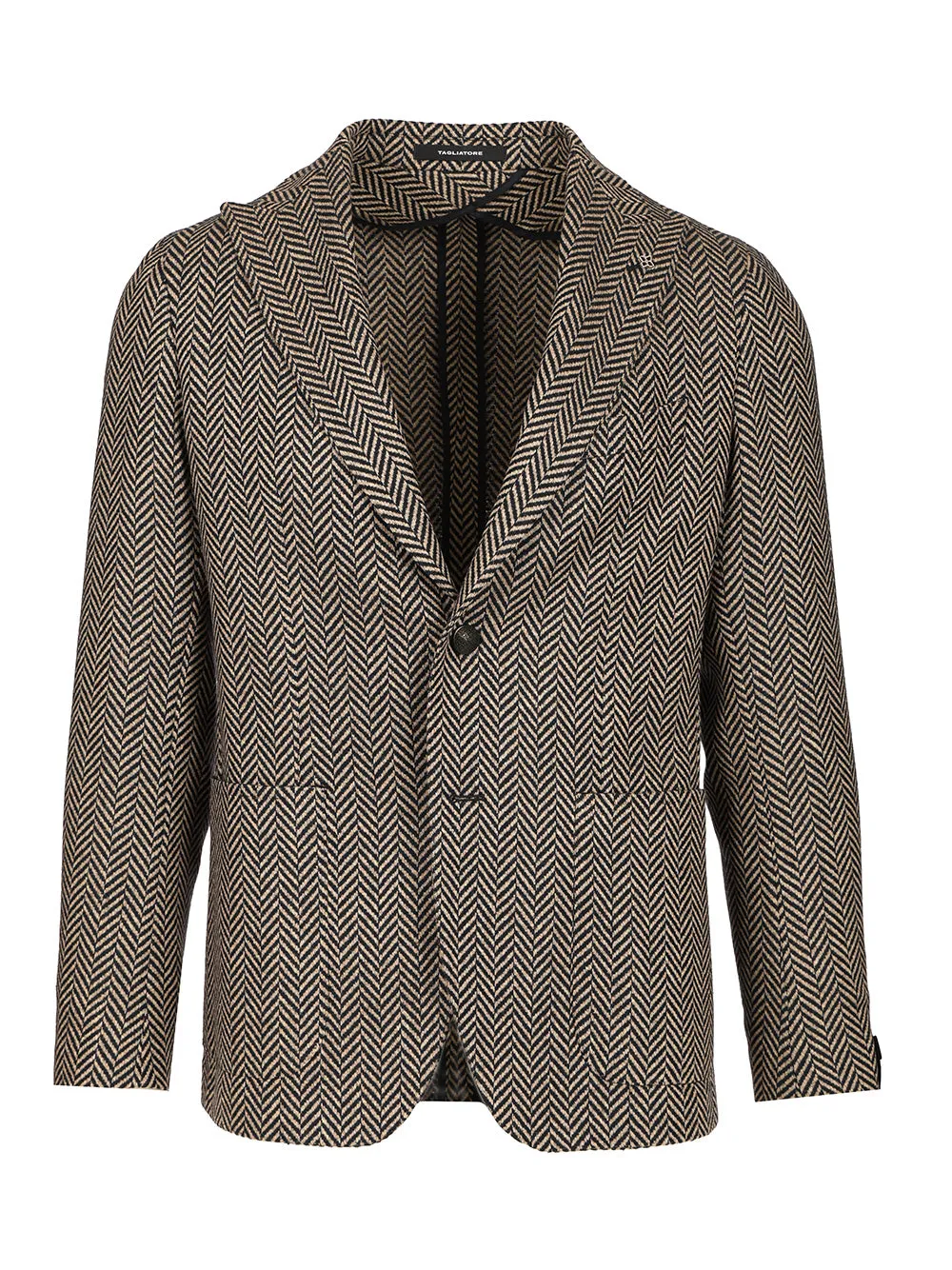 Blazer In Wool And Cashmere Jackets Beige sold by Wanan Luxury