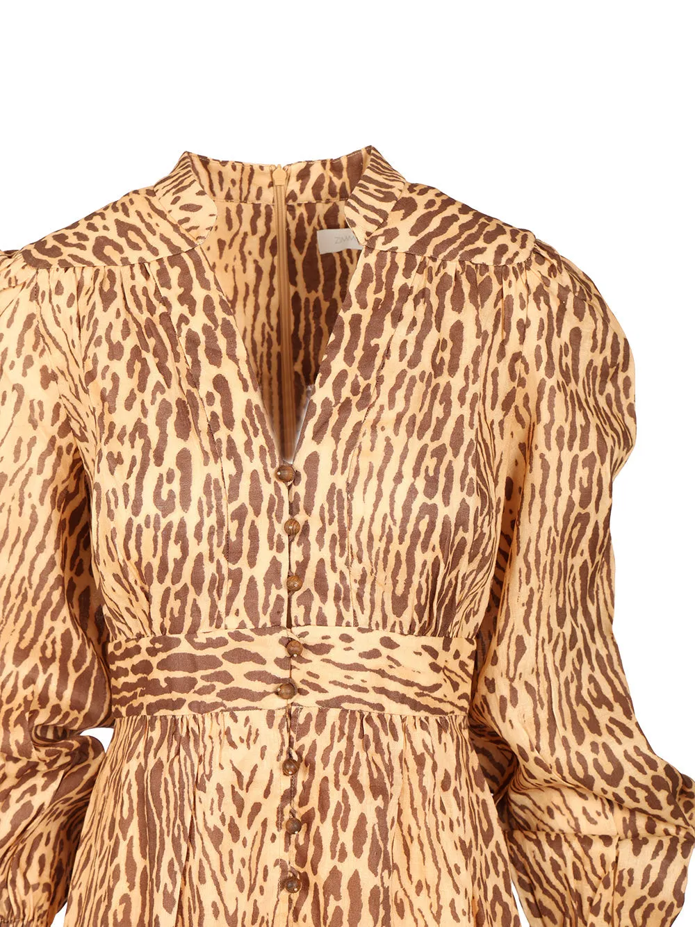 Leopard Print Midi Dress Dresses Animalier sold by Wanan Luxury product image thumbnail 4
