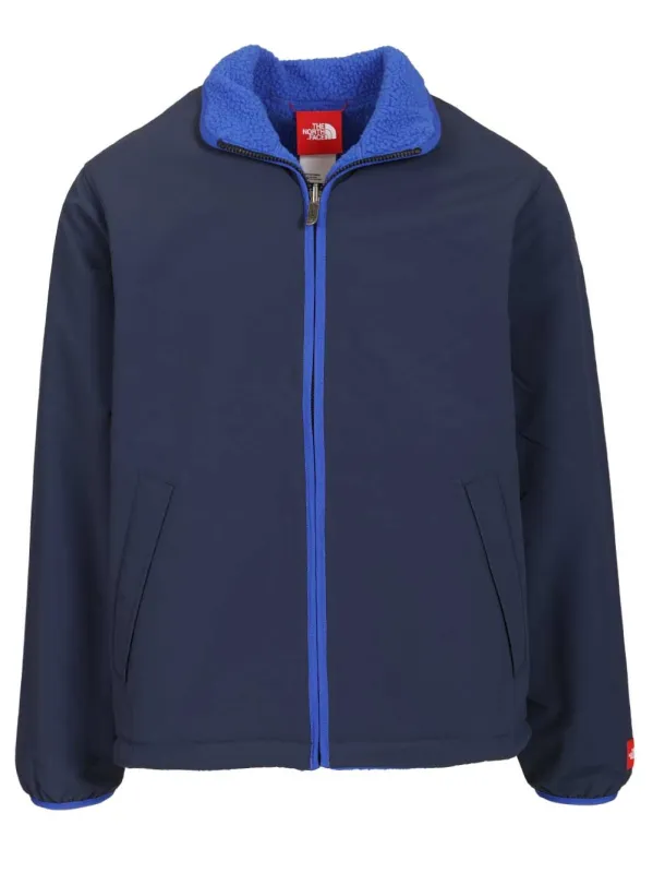 Red Box Reversible Fleece Jacket Jackets Blue made by The North Face