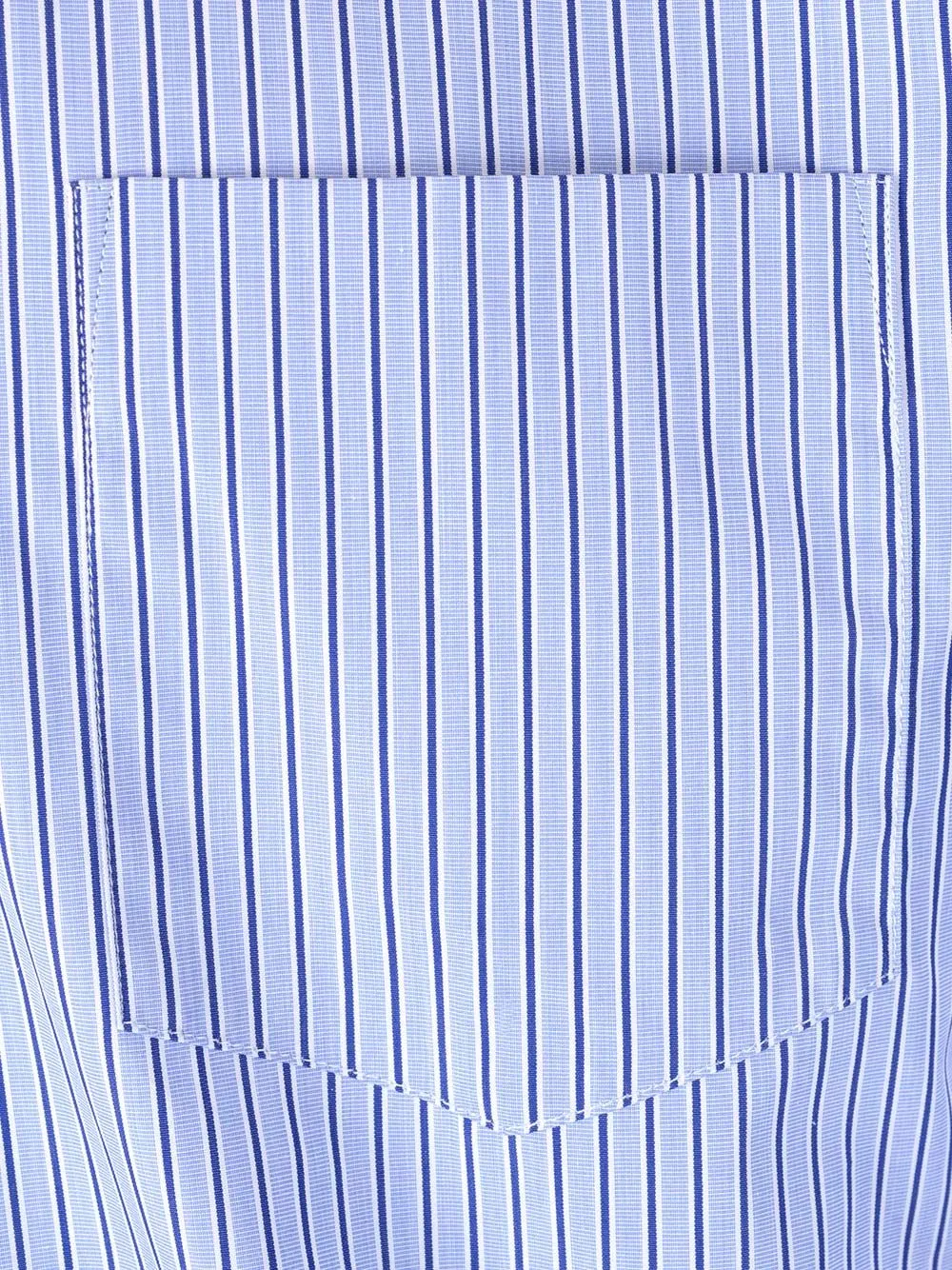 Striped Cotton Shirt Classic White sold by Wanan Luxury product image thumbnail 4
