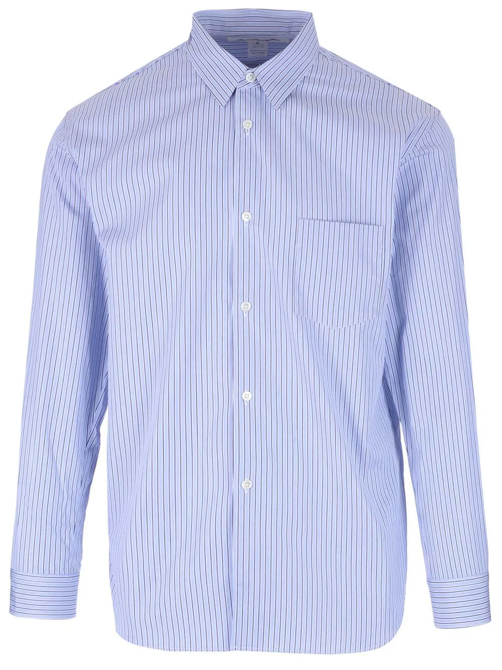 Striped Cotton Shirt Classic White sold by Wanan Luxury