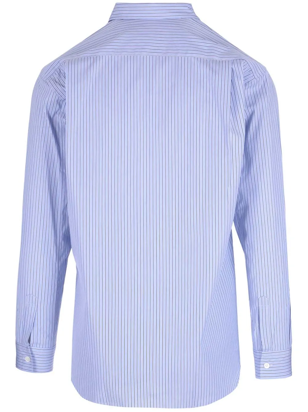 Striped Cotton Shirt Classic White sold by Wanan Luxury product image thumbnail 2