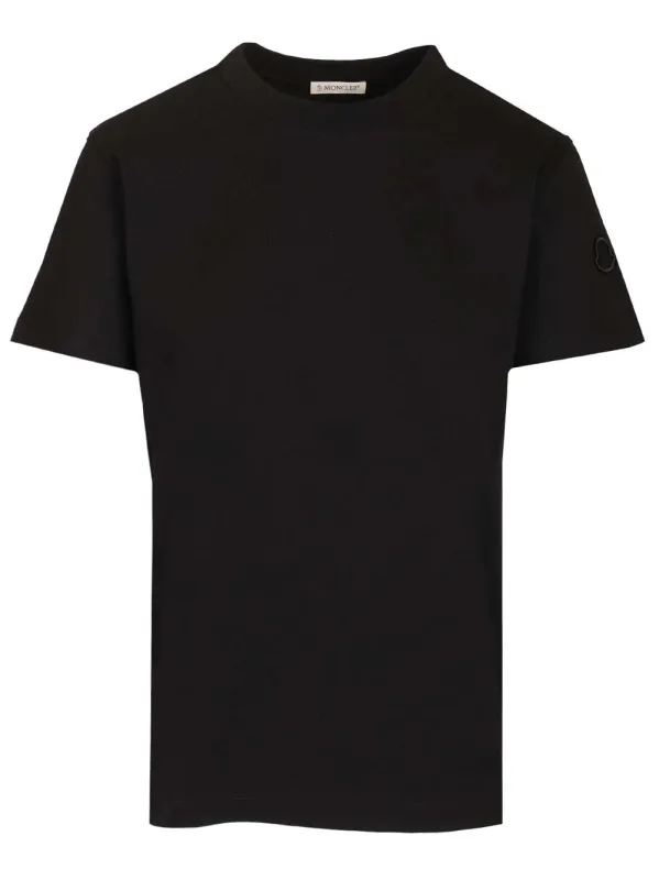 Cotton T-Shirt Black sold by Wanan Luxury