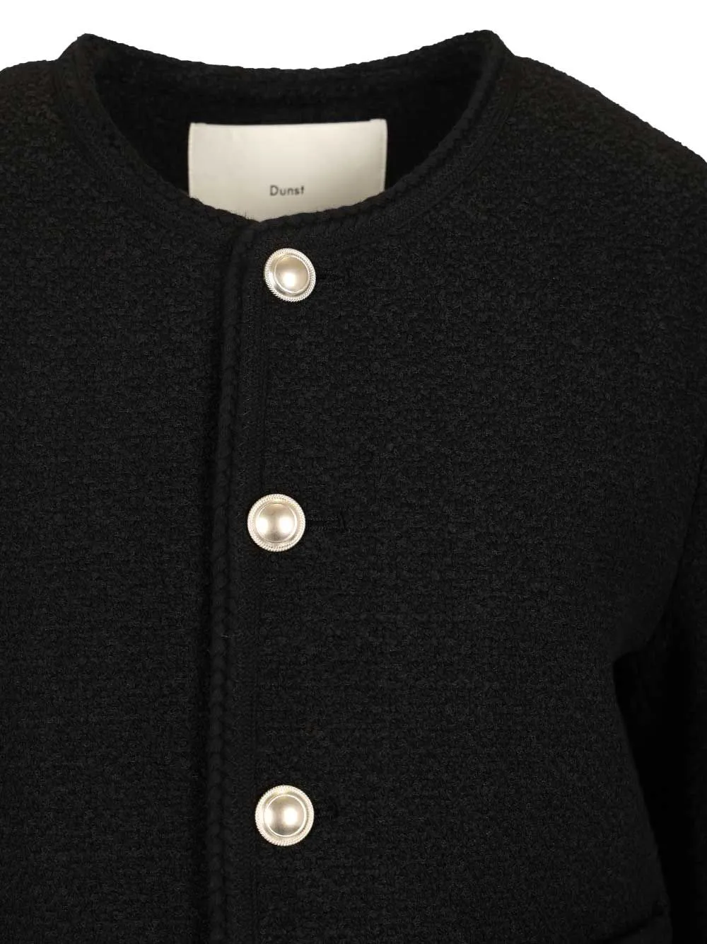 Bouclé Tweed Jacket Jackets Black sold by Wanan Luxury product image thumbnail 4