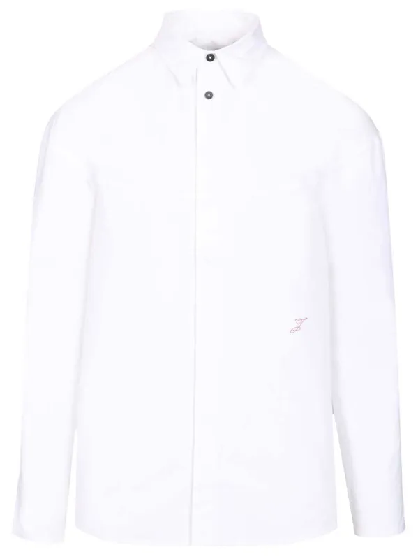Atelier Long-Sleeved Shirt Shirts White sold by Wanan Luxury