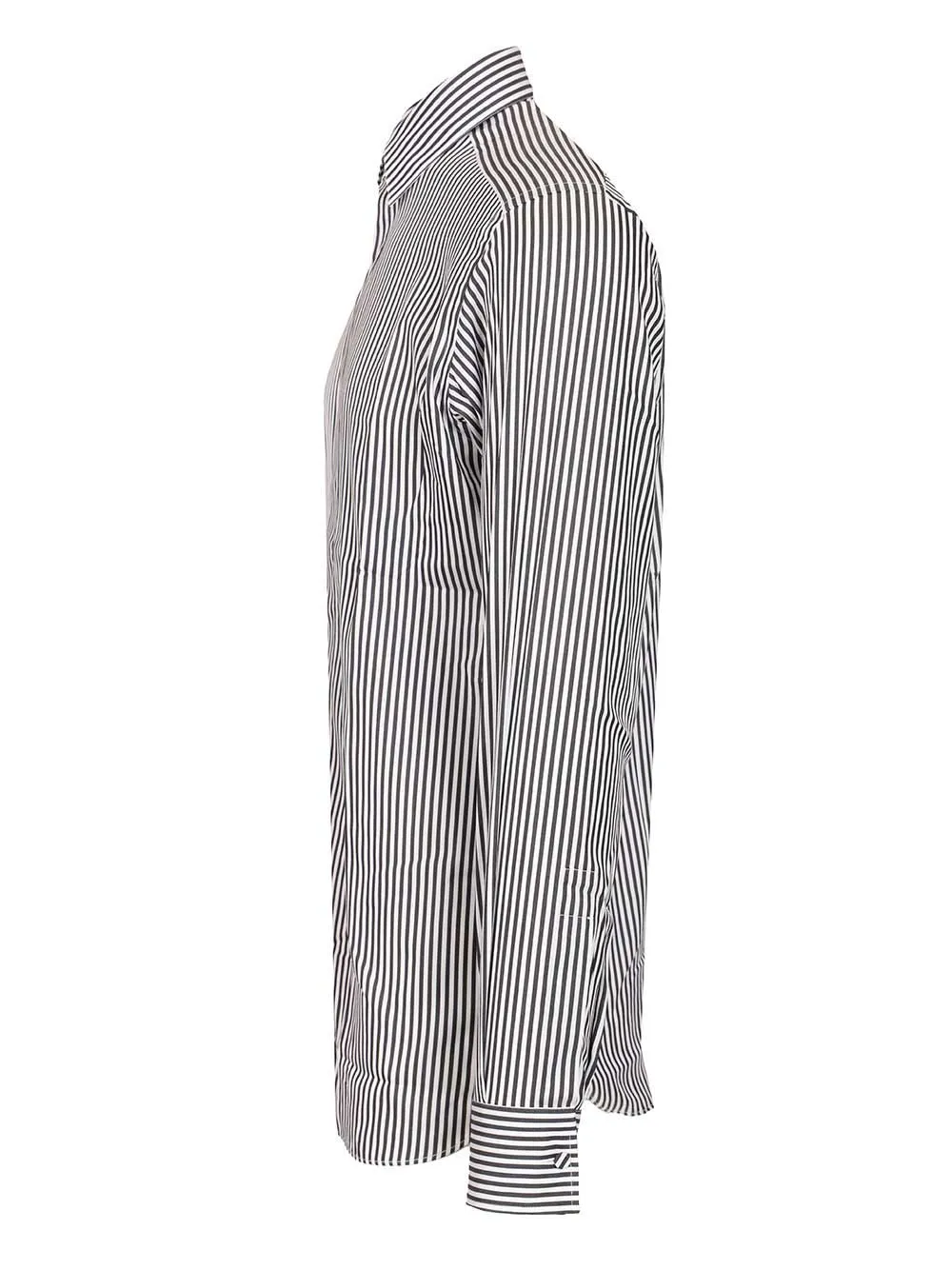 Silk Cotton Ladder Stripe Classic Fit Shirt Shirts Multicolor sold by Wanan Luxury product image thumbnail 3