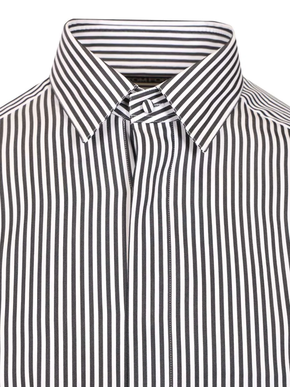 Silk Cotton Ladder Stripe Classic Fit Shirt Shirts Multicolor sold by Wanan Luxury product image thumbnail 4