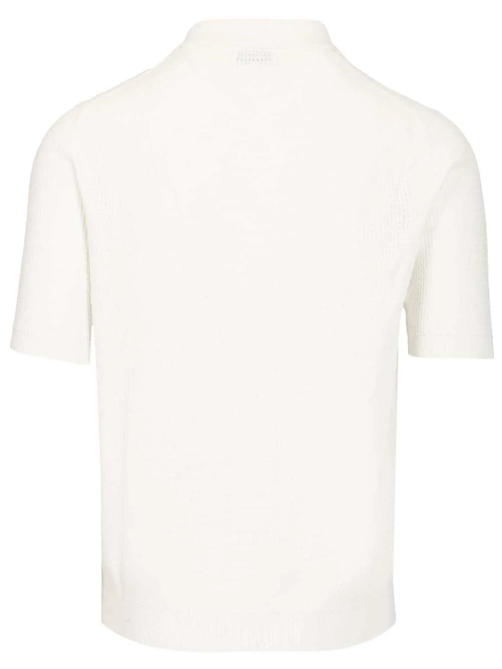 Waffle Polo Shirt White sold by Wanan Luxury product image thumbnail 2
