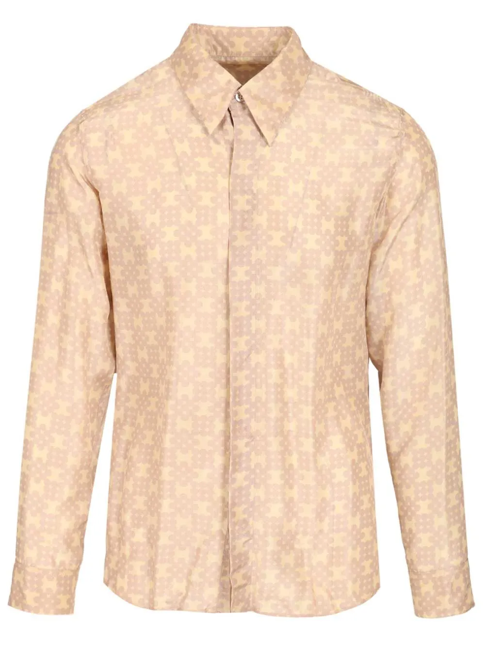 Carvies Silk Shirt Rose sold by Wanan Luxury