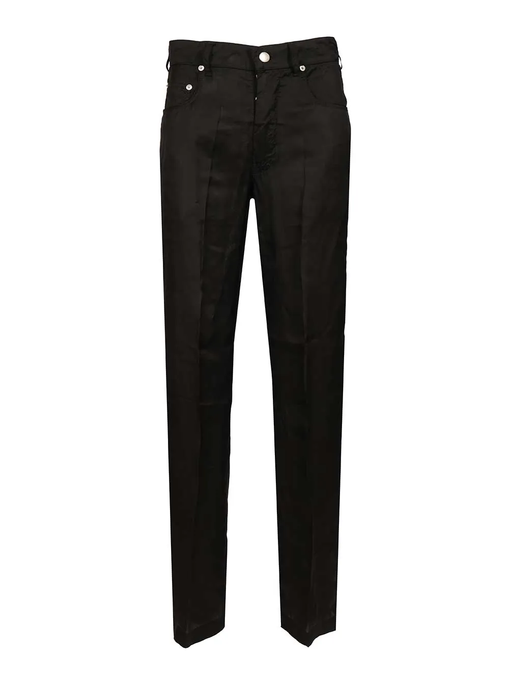 Rick Owens Women Geth Jeans Trousers Black sold by Wanan Luxury