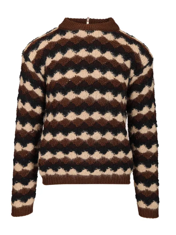 Apres Ski Sweater Knitwear Multicolor made by Wanan Luxury