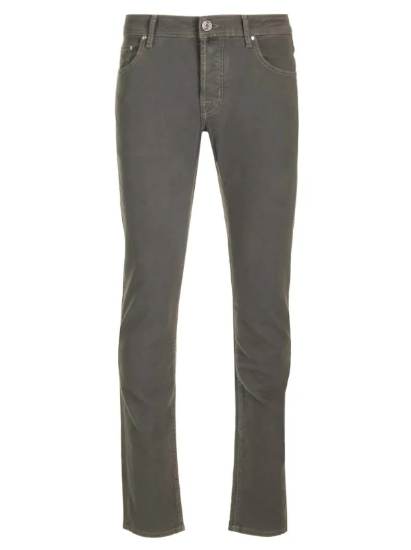 “Nick Slim” Trousers Jeans Brown made by Jacob Cohen