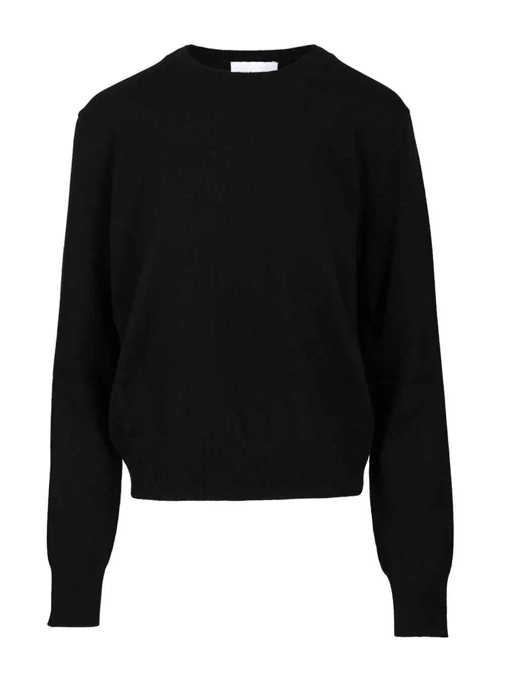 Cashmere Crew Neck Knitwear Black sold by Wanan Luxury