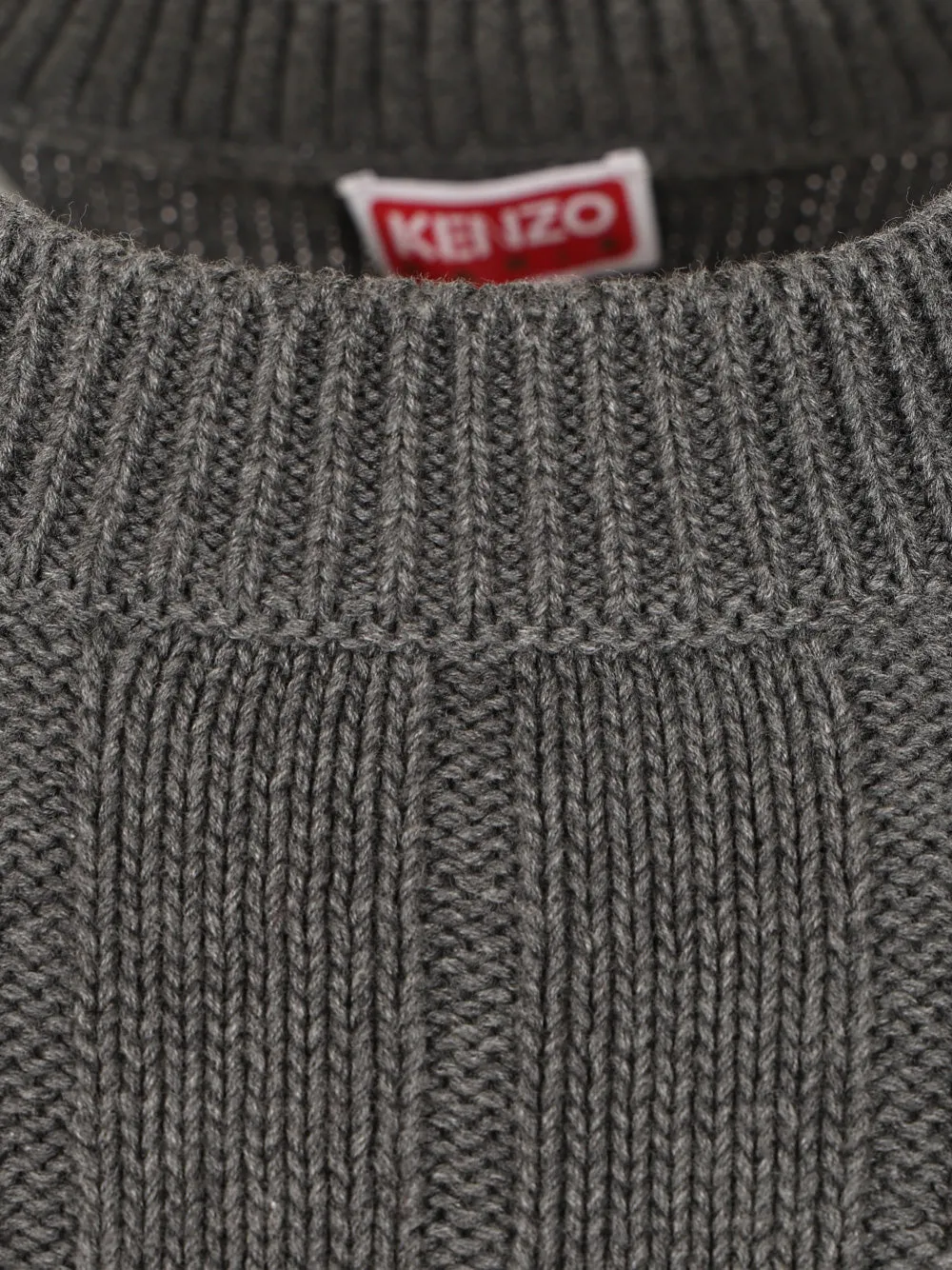Kenzo Weave Knitwear Grey sold by Wanan Luxury product image thumbnail 4