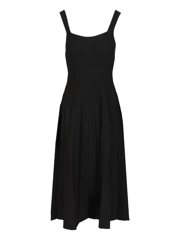 Ellison Midi Dress Dresses Black made by STAUD