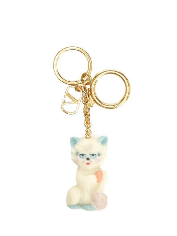 Le Chat Keyrings Silver made by Valentino Garavani