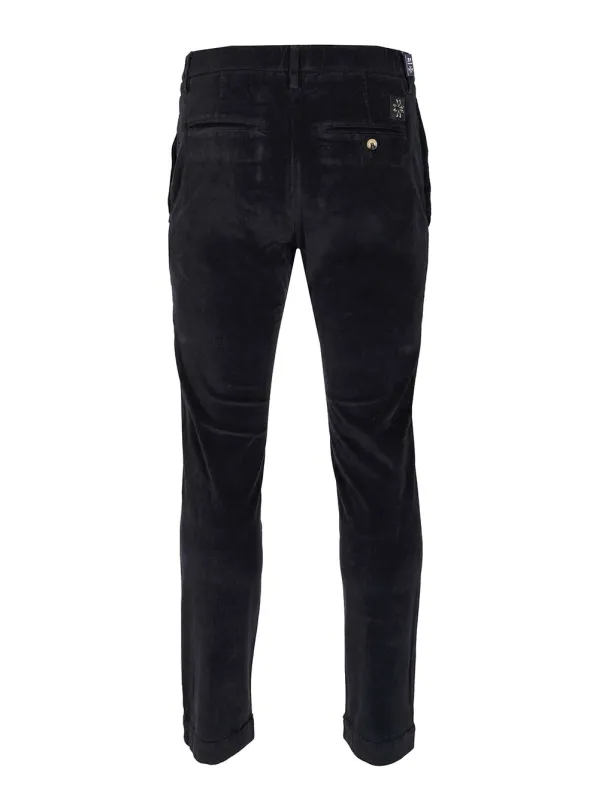 Slim Fit Trousers Blue made by Jacob Cohen