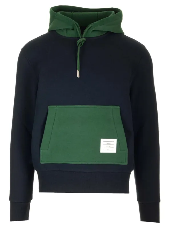 Hooded Sweatshirt Sweatshirts Blue made by Thom Browne