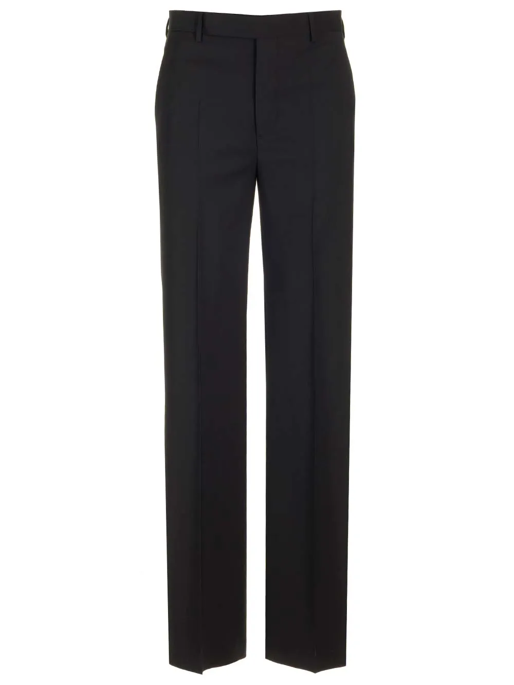Straight Wool Trousers Black sold by Wanan Luxury