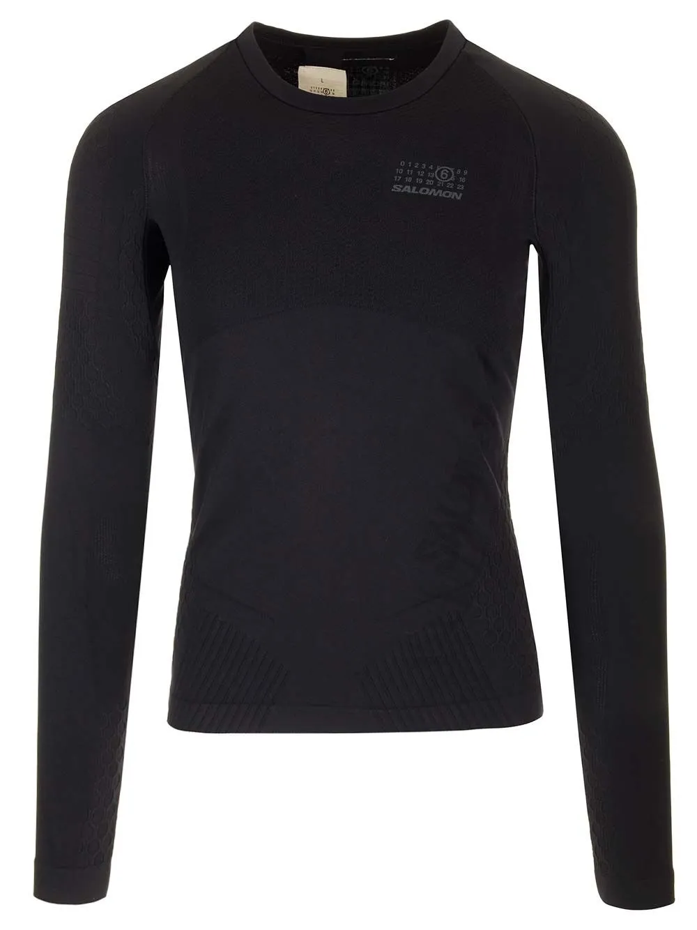 Mm6 X Salomon Gore-Tex Long Sleeve T-Shirt Knitwear Black sold by Wanan Luxury