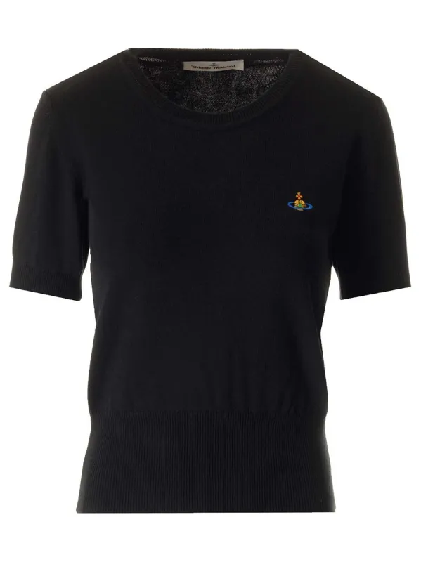 Bea Top Knitwear Black sold by Wanan Luxury
