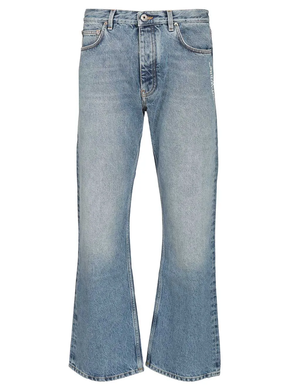 Half Arrow Jeans Light Blue sold by Wanan Luxury