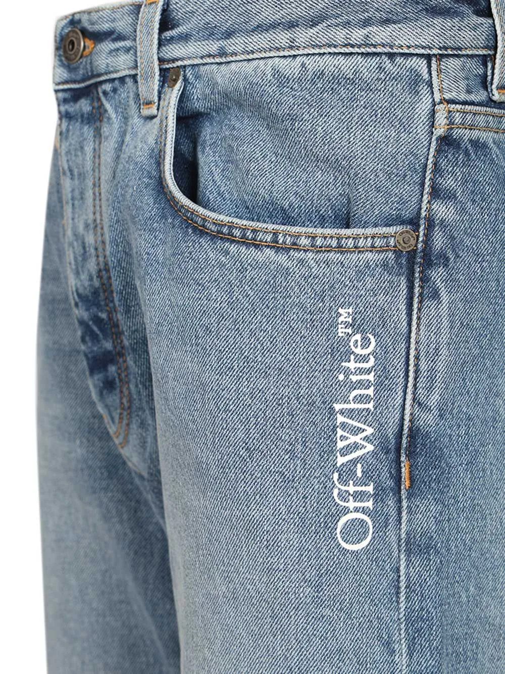 Half Arrow Jeans Light Blue sold by Wanan Luxury product image thumbnail 5