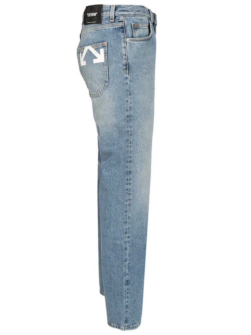 Half Arrow Jeans Light Blue sold by Wanan Luxury product image thumbnail 3