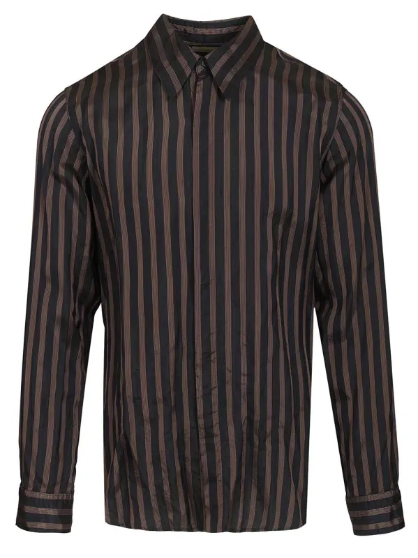 Croom Shirts Blue made by Dries Van Noten