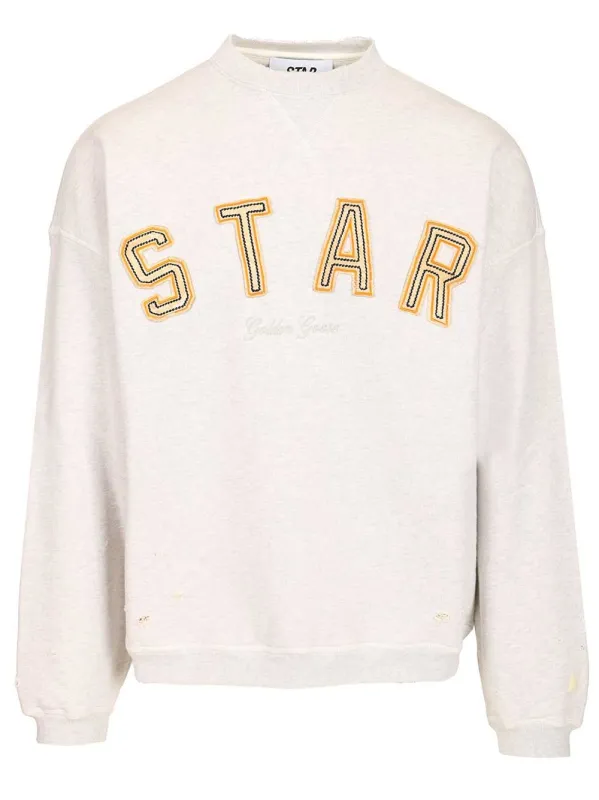 Oversized Sweatshirt Sweatshirts Grey made by Golden Goose