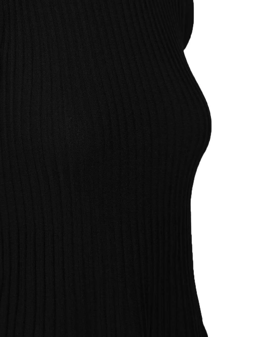 Dress In Viscose CrêPe Yarn Dresses Black sold by Wanan Luxury product image thumbnail 5
