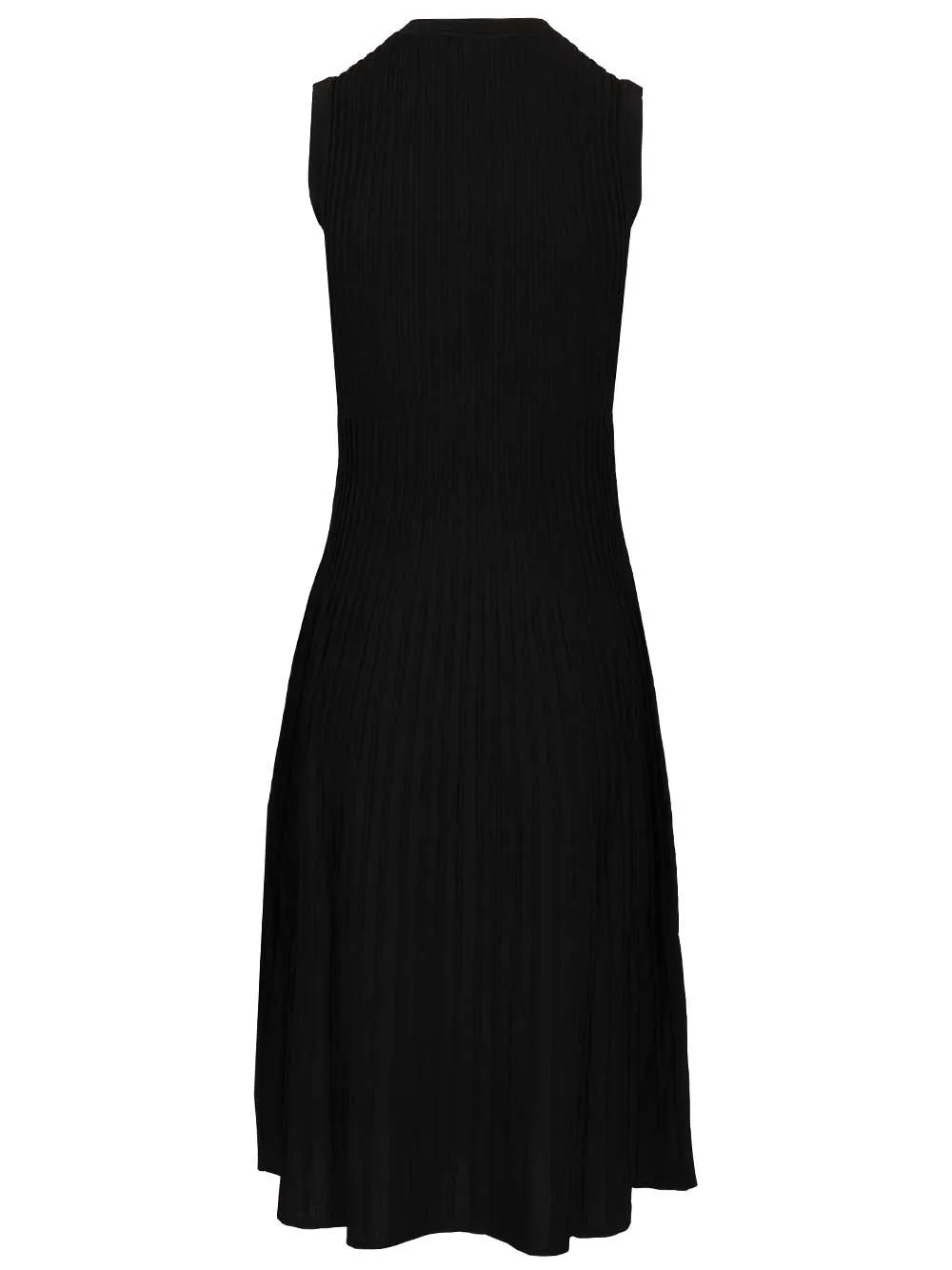 Dress In Viscose CrêPe Yarn Dresses Black sold by Wanan Luxury product image thumbnail 2
