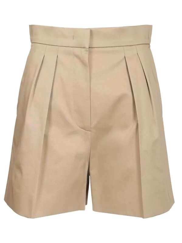 Satin Shorts Shirts Beige sold by Wanan Luxury