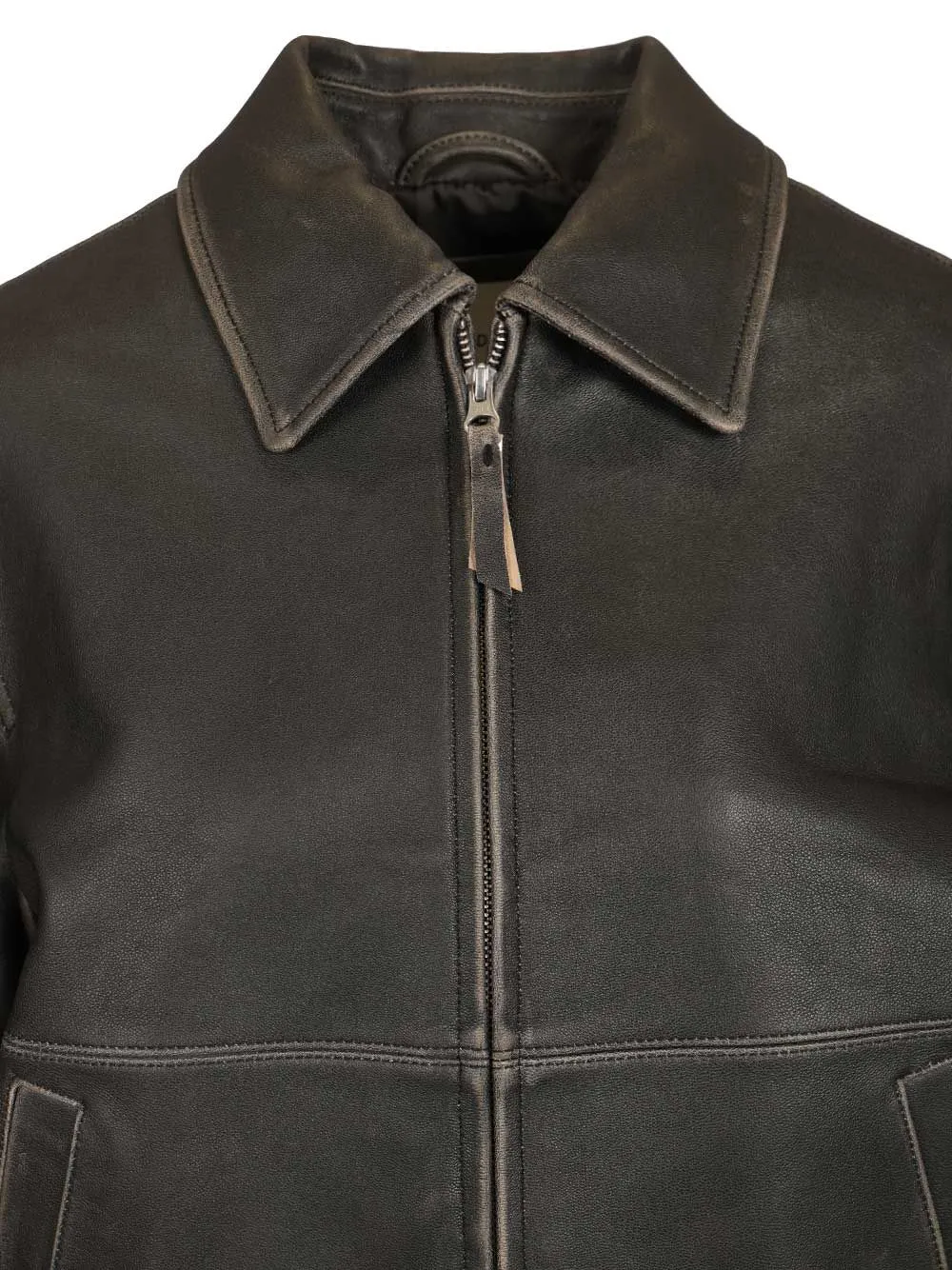 Drizzler Leather Jacket Jackets Black sold by Wanan Luxury product image thumbnail 4
