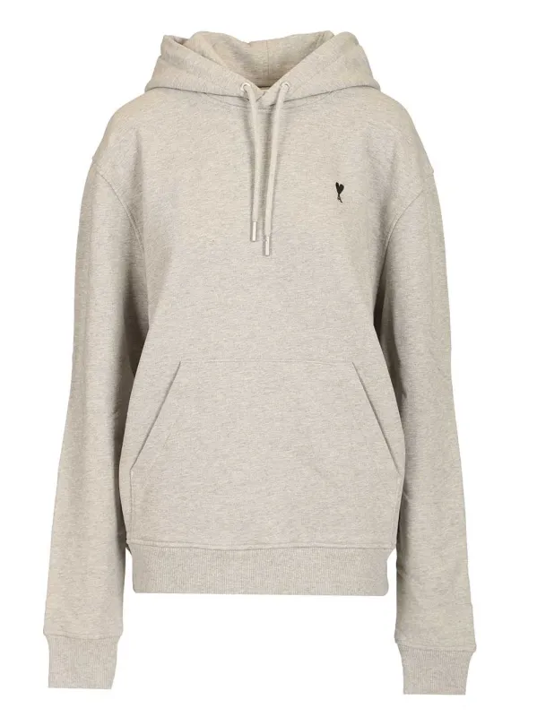 Ami De Coeur Hoodie Sweatshirts Grey sold by Wanan Luxury