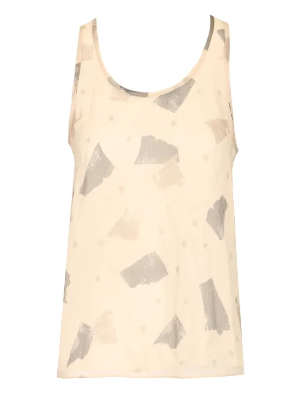 Silk Top Tops Multicolor made by Emporio Armani