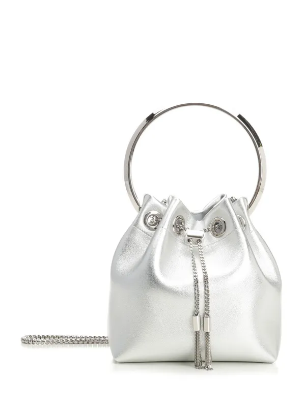 Bon Bon Handbags Silver sold by Wanan Luxury