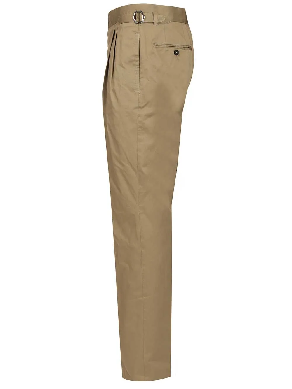 Stretch Gabardine Trousers Green sold by Wanan Luxury product image thumbnail 3