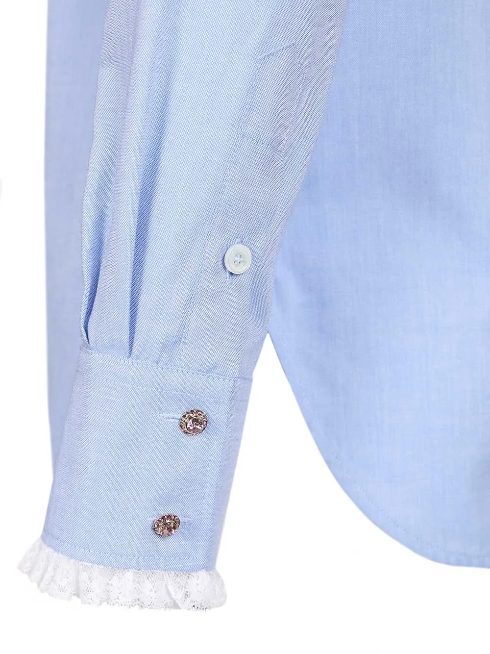Oxford Cotton Shirt Shirts Light Blue sold by Wanan Luxury product image thumbnail 5