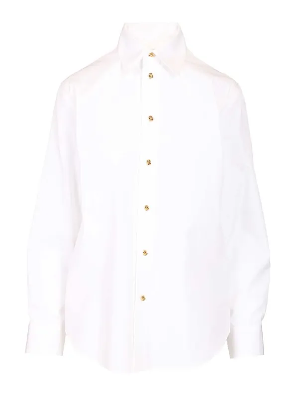 Cotton Shirt Shirts White made by Bottega Veneta