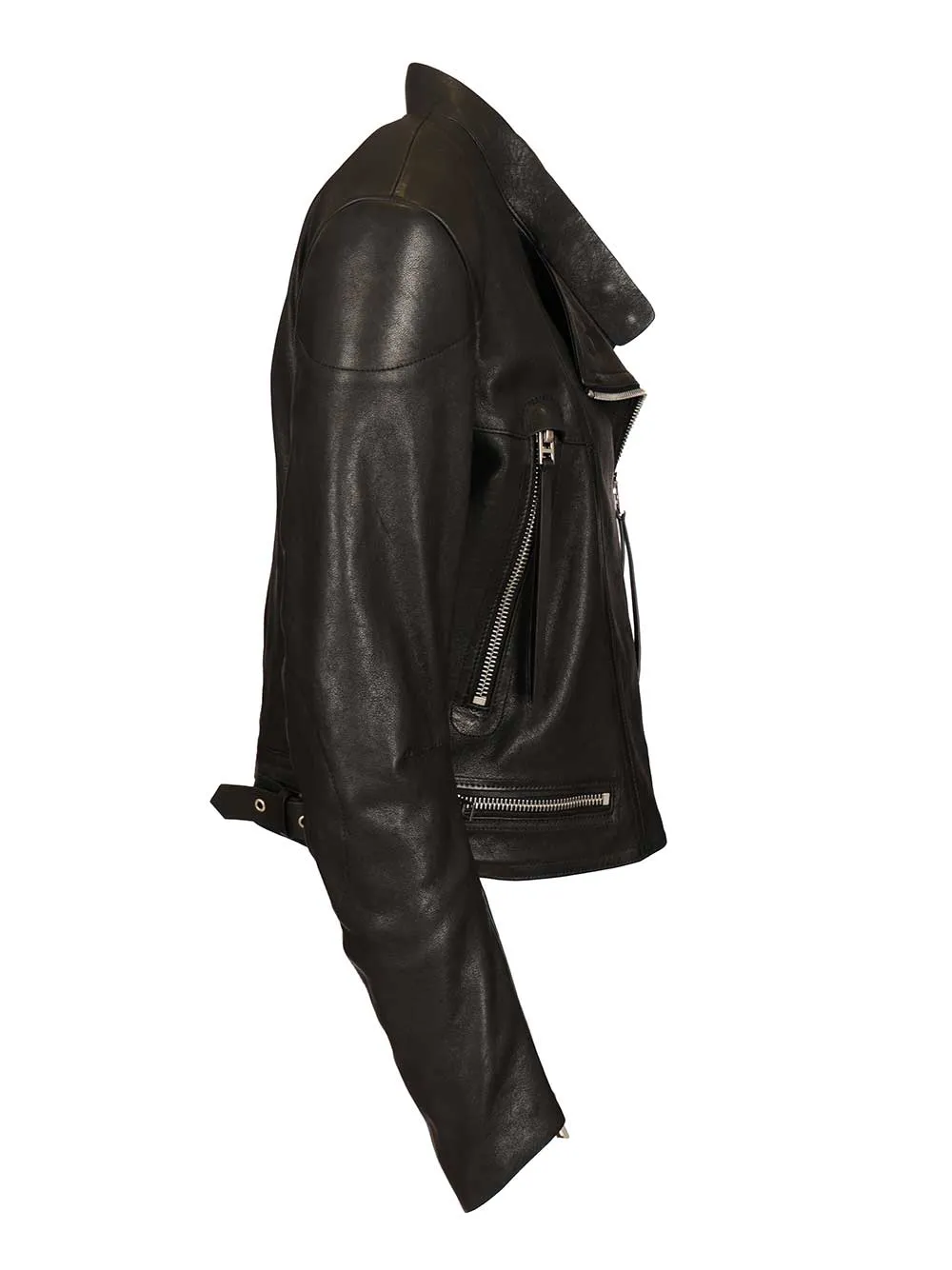 Racer Jacket Jackets Black sold by Wanan Luxury product image thumbnail 3